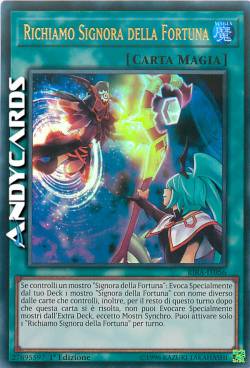 RICHIAMO SIGNORA DELLA FORTUNA