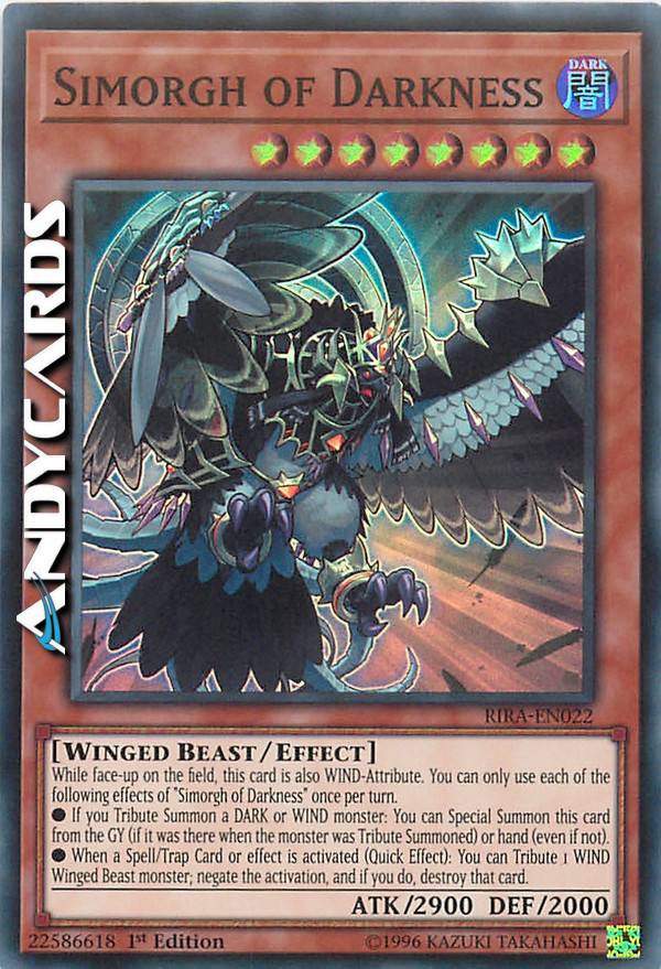 SIMORGH OF DARKNESS | AndyCards Srl