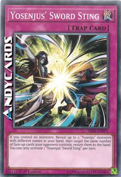 YOSENJUS' SWORD STING