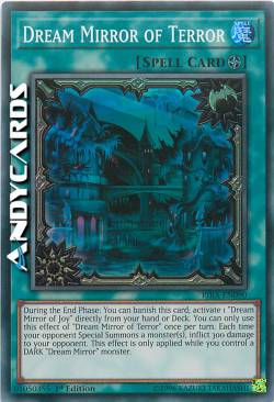 SPECCHIO DEI SOGNI DEL TERRORE