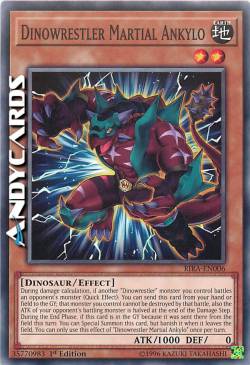 DINOWRESTLER ANKYLO MARZIALE