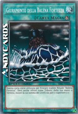 GIURAMENTO DELLA BALENA FORTEZZA