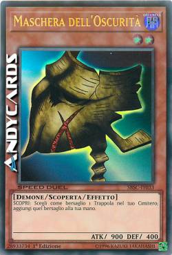 MASCHERA DELL'OSCURITÀ