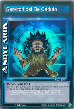 SERVITORI DEL RE CADUTO