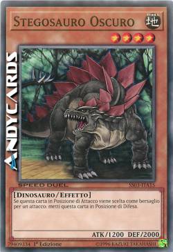 STEGOSAURO OSCURO