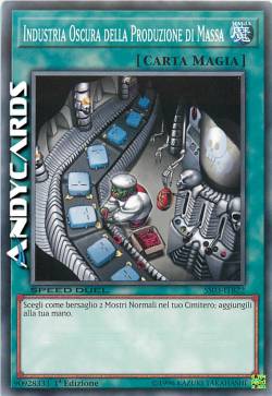 INDUSTRIA OSCURA DELLA PRODUZIONE DI MASSA