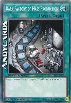 INDUSTRIA OSCURA DELLA PRODUZIONE DI MASSA