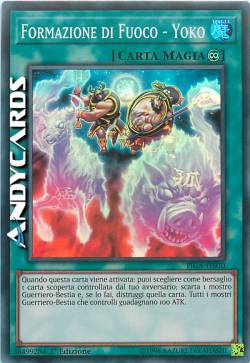 FORMAZIONE DI FUOCO - YOKO
