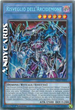 RISVEGLIO DELL'ARCIDEMONE