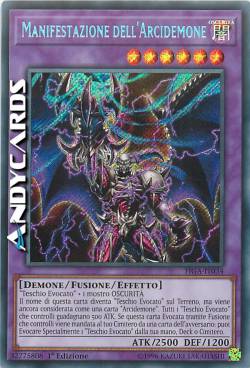 MANIFESTAZIONE DELL'ARCIDEMONE