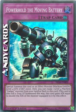 POWERHOLD THE MOVING BATTERY