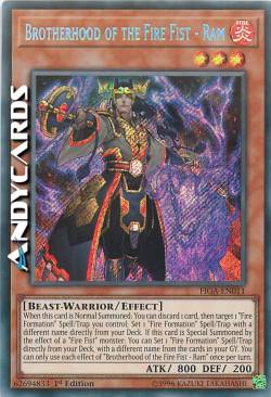 BROTHERHOOD OF THE FIRE FIST - RAM