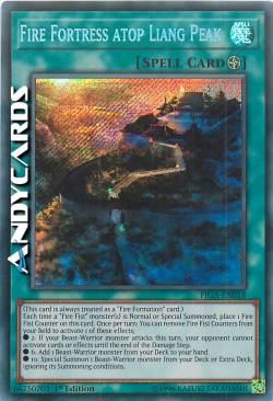 FORTEZZA DI FUOCO SUL PICCO LIANG