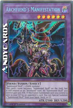 MANIFESTAZIONE DELL'ARCIDEMONE