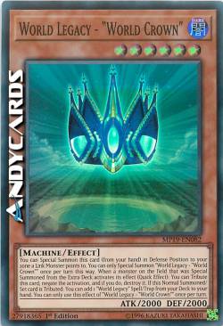 EREDITÀ DEL MONDO - "CORONA DEL MONDO"