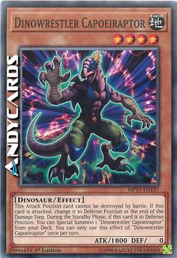 DINOWRESTLER CAPOEIRAPTOR