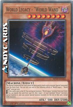 EREDITÀ DEL MONDO - "BACCHETTA DEL MONDO"