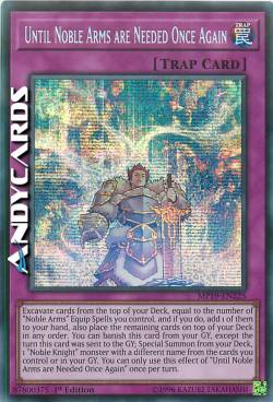 FINO A QUANDO CI SARÀ DI NUOVO BISOGNO DELLE NOBILI ARMI