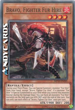 BRAVO, COMBATTENTE PELLICCIA MERCENARIA