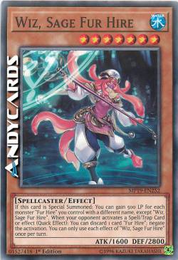 WIZ, SAGGIA PELLICCIA MERCENARIA