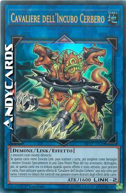 CAVALIERE DELL'INCUBO CERBERO