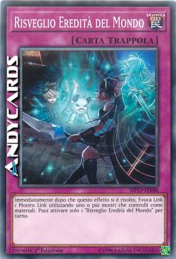 RISVEGLIO EREDITÀ DEL MONDO