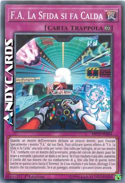 F.A. LA SFIDA SI FA CALDA