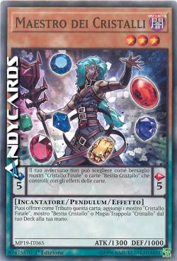 MAESTRO DEI CRISTALLI