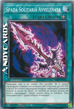 SPADA SOLITARIA AVVELENATA