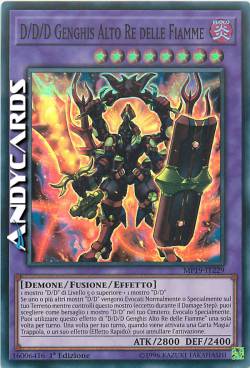 D/D/D GENGHIS ALTO RE DELLE FIAMME