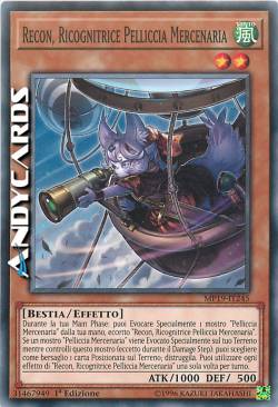 RECON, RICOGNITRICE PELLICCIA MERCENARIA