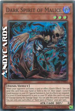 SPIRITO OSCURO DELLA MALVAGITÀ