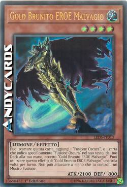 EVIL HERO ADUSTED GOLD