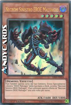 NECROM SINISTRO EROE MALVAGIO
