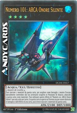 NUMERO 101: ARCA ONORE SILENTE