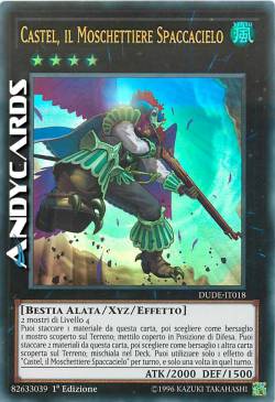 CASTEL, IL MOSCHETTIERE SPACCACIELO