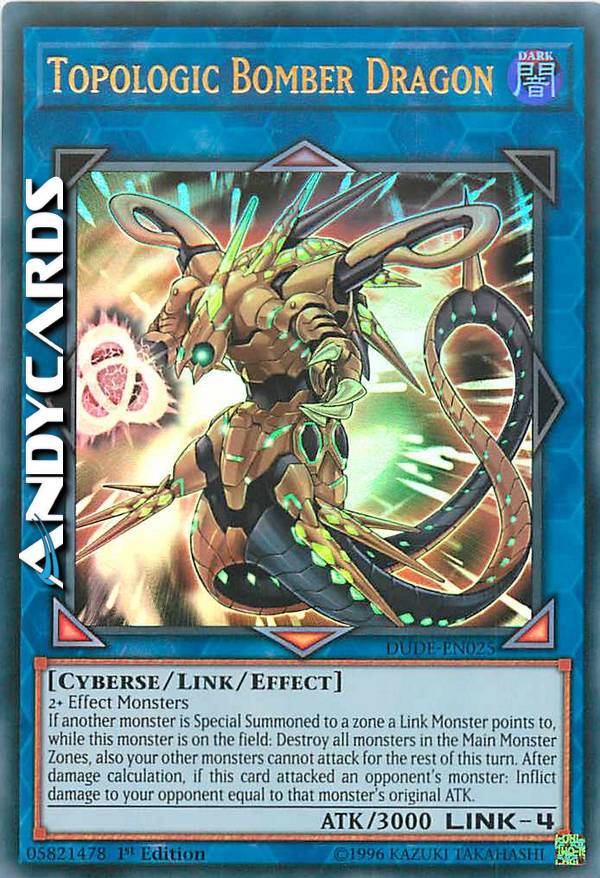 TOPOLOGIC BOMBER DRAGON | AndyCards Srl
