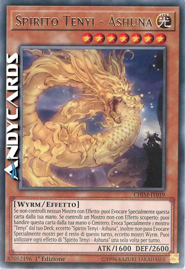 TENYI SPIRIT - ASHUNA | AndyCards Srl