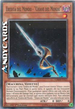 EREDITÀ DEL MONDO - "CHIAVE DEL MONDO"