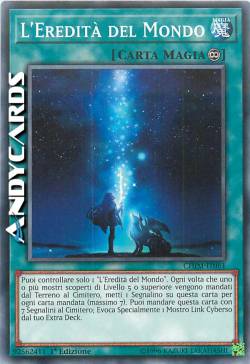 L'EREDITÀ DEL MONDO