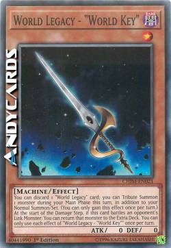 EREDITÀ DEL MONDO - "CHIAVE DEL MONDO"