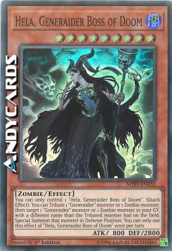 HELA, BOSS GENERAIDER DEL DESTINO