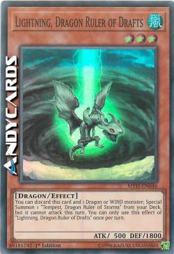 LIGHTNING, DRAGON RULER OF DRAFTS