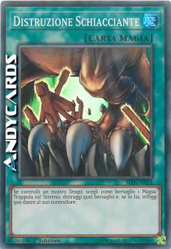 DISTRUZIONE SCHIACCIANTE