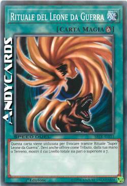 RITUALE DEL LEONE DA GUERRA