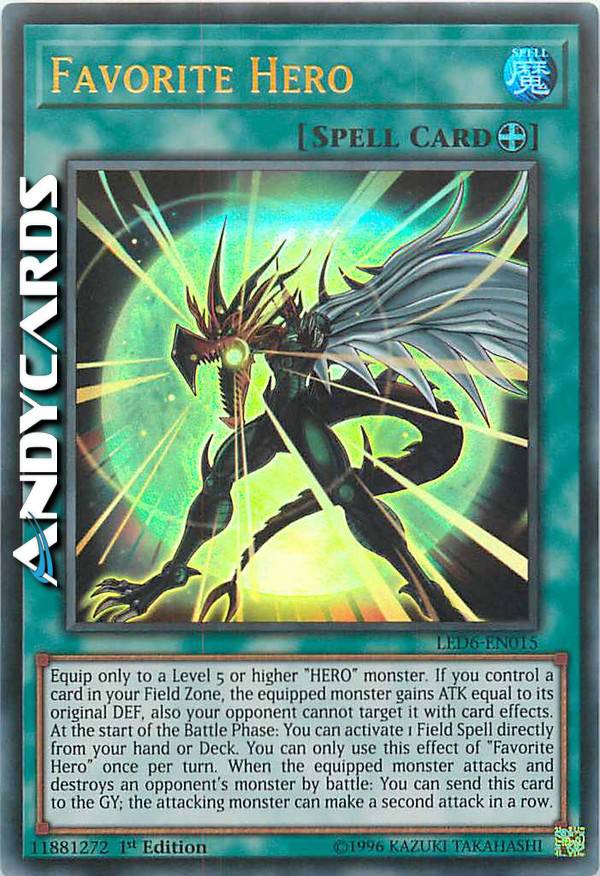 FAVORITE HERO | AndyCards Srl