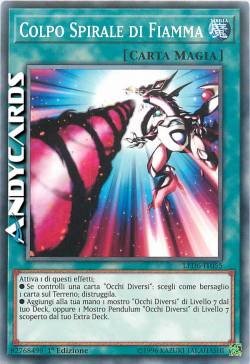 COLPO SPIRALE DI FIAMMA
