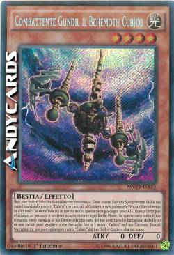 COMBATTENTE GUNDIL IL BEHEMOTH CUBICO