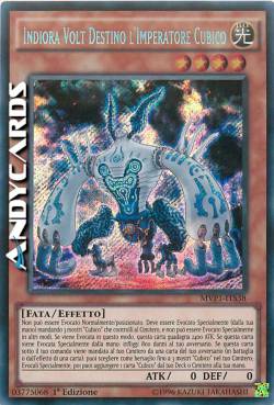 INDIORA VOLT DESTINO L'IMPERATORE CUBICO