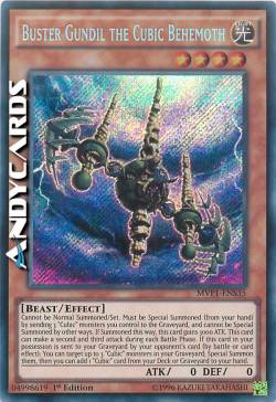 BUSTER GUNDIL THE CUBIC BEHEMOTH